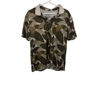 Apt. 9 Camouflage Polo in Green and Brown